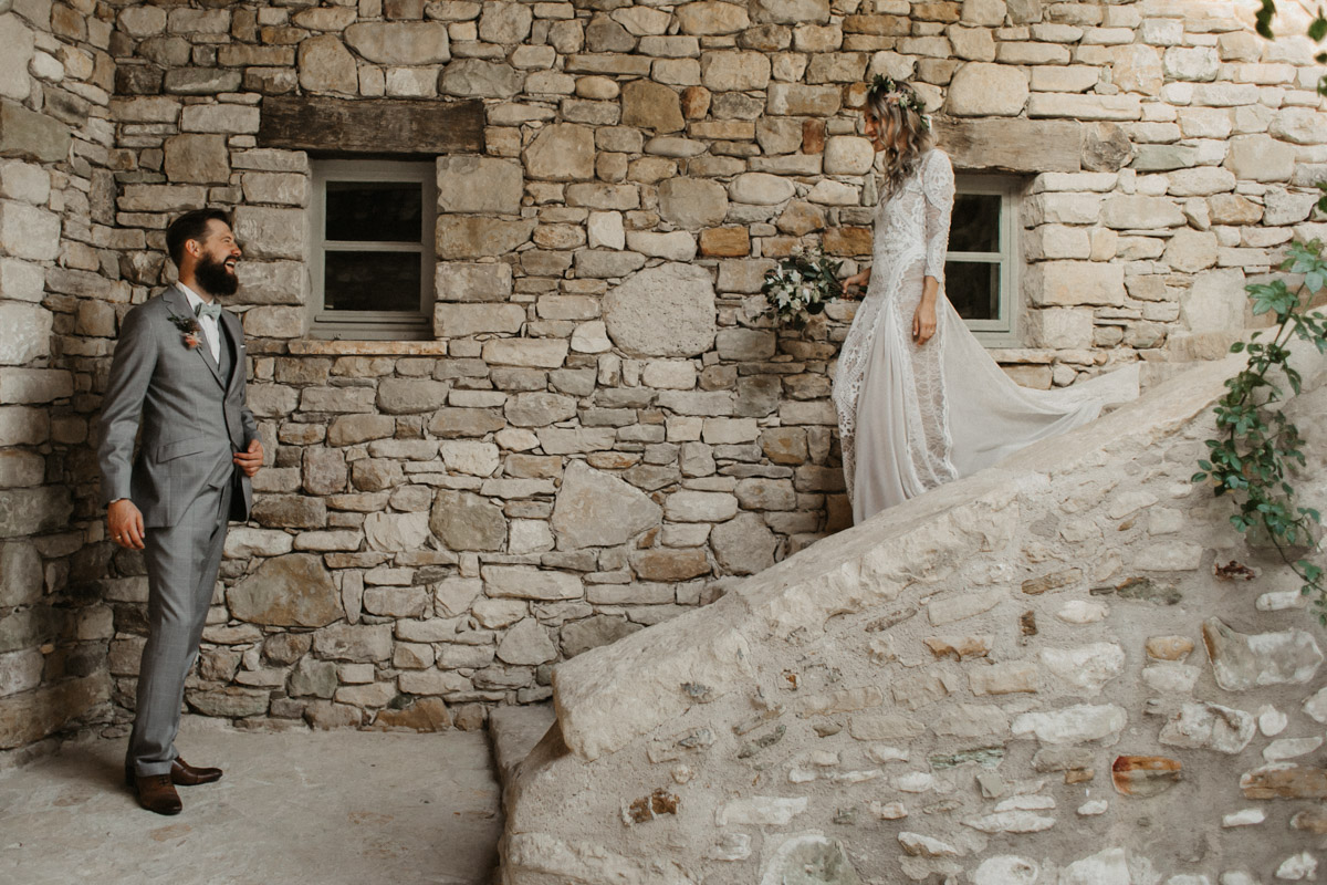 Romantic wedding Provence