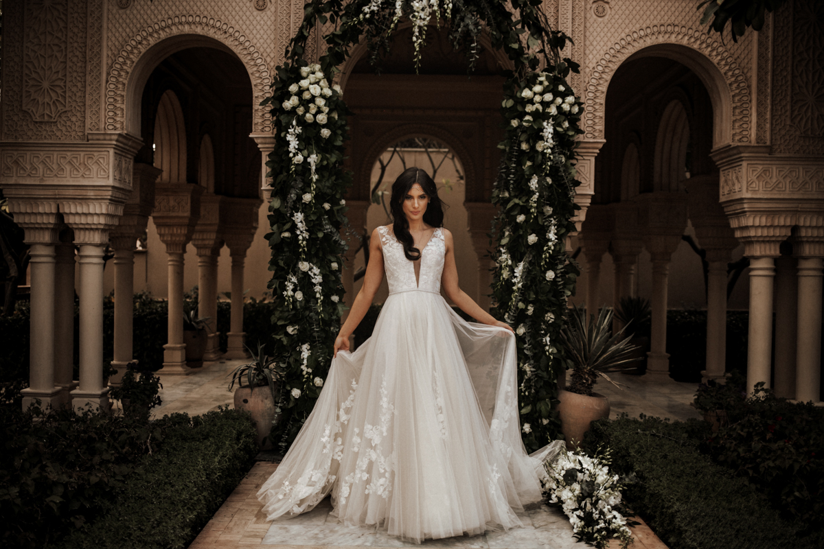 Boho-Glam Hochzeit in Dubai