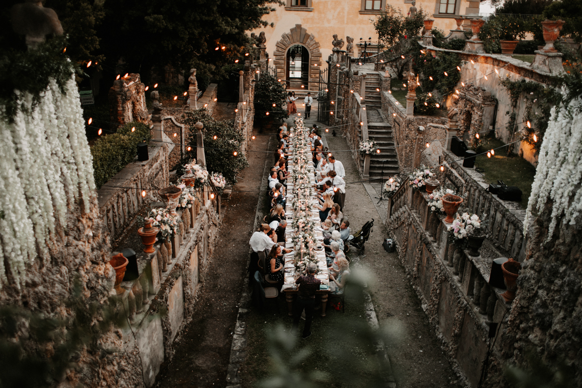 Glamorous Tuscany Wedding