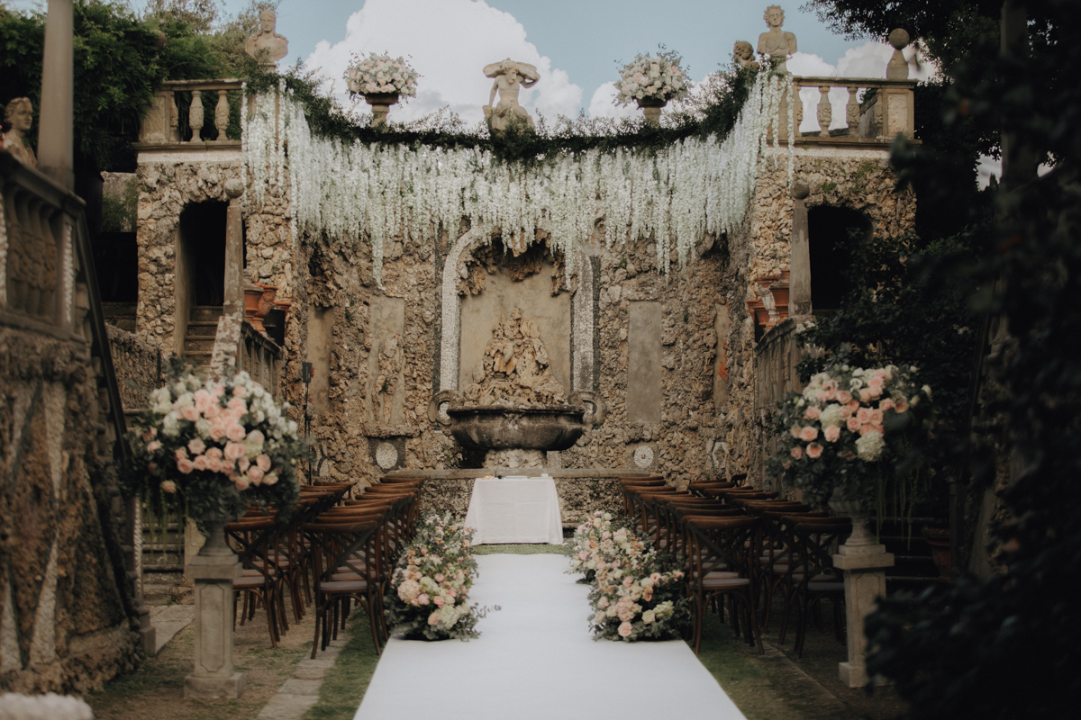 Glamorous Toskana Wedding Villa Gamberaia