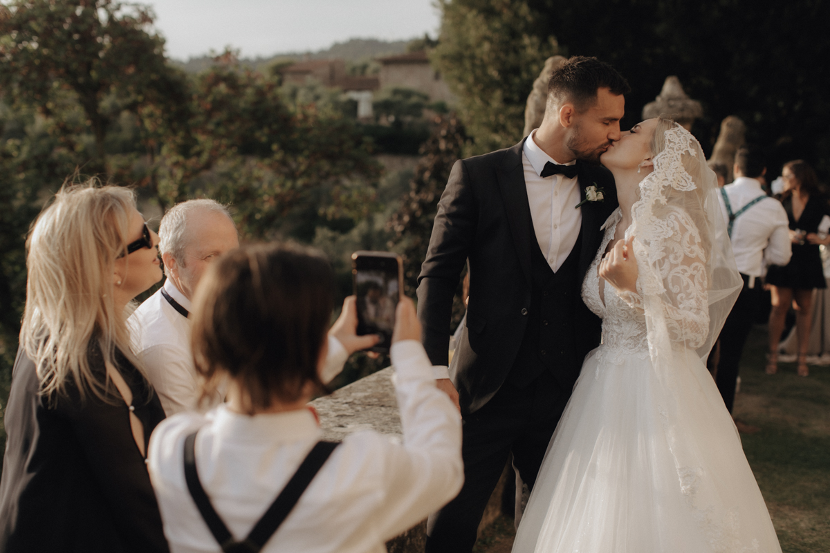Glamorous Toskana Wedding Villa Gamberaia